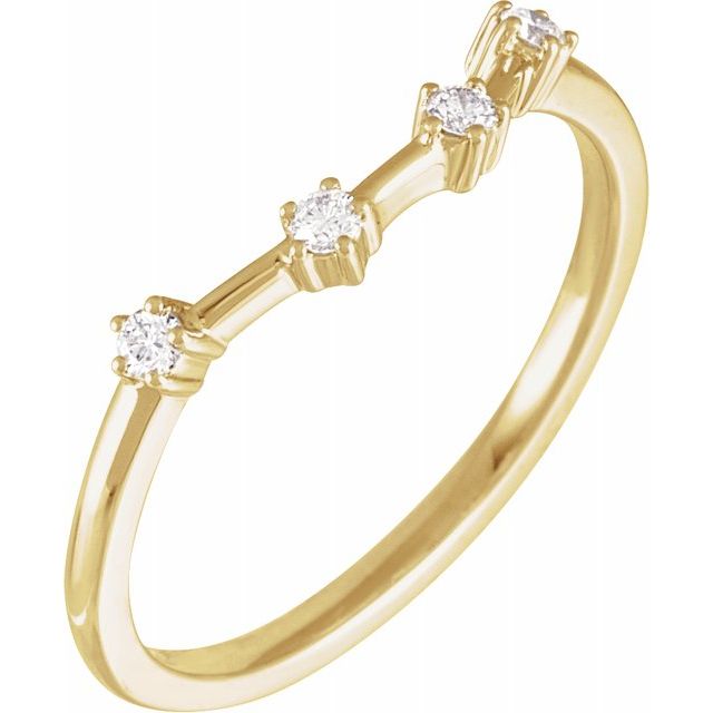 Diamond Zodiac Constellation Ring Aquarius