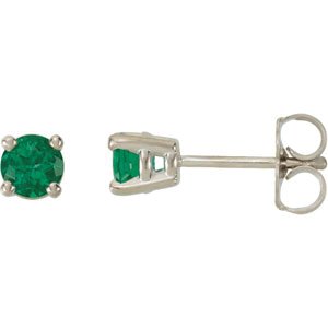 Dorothy Emerald Earring Studs