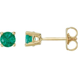 Dorothy Emerald Earring Studs