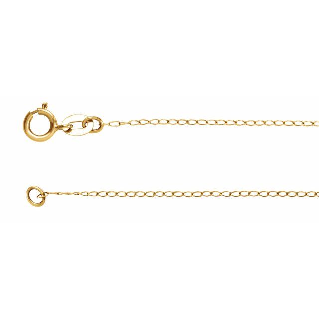 Solid Baby Curb Chain