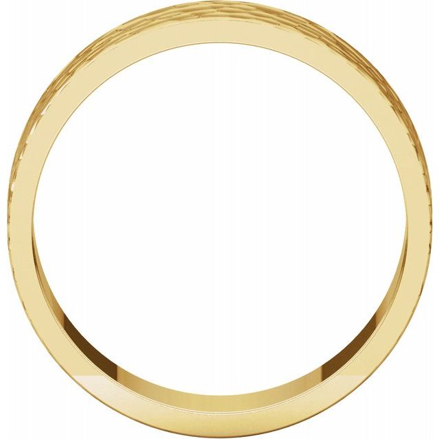 Hammered Finish Boyfriend Band