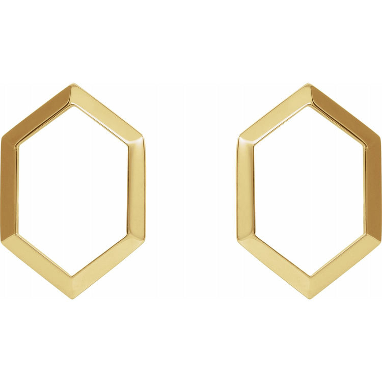 Geometric Drop Earrings