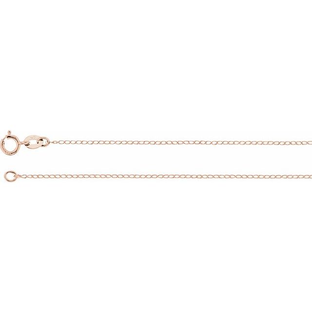 Solid Baby Curb Chain