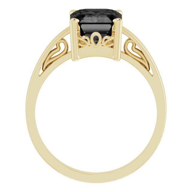 Classic Onyx Cocktail Ring