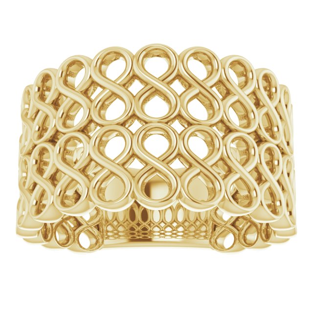 Infinite Ring 14k Gold Ring
