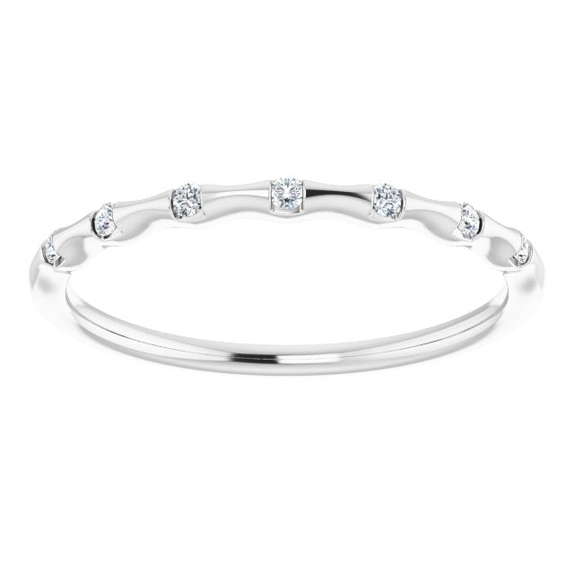 Gold & Diamonds Stackable Infinity Ring