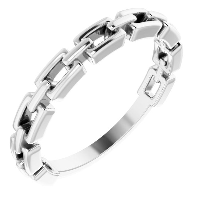 Gold Chain Link Ring
