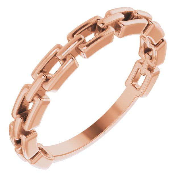 Gold Chain Link Ring