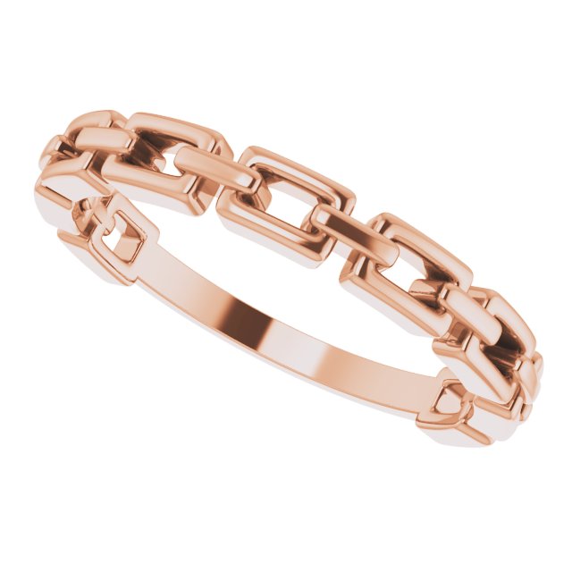 Gold Chain Link Ring