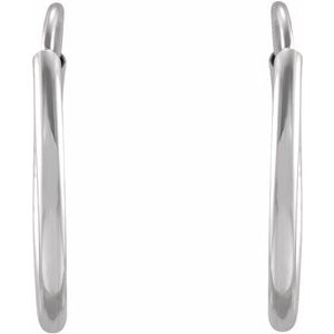 Endless Hoop Gold Earrings