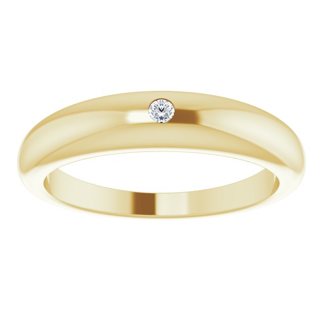 Diamond Petite Dome Ring