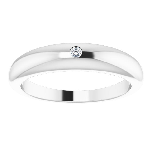 Diamond Petite Dome Ring