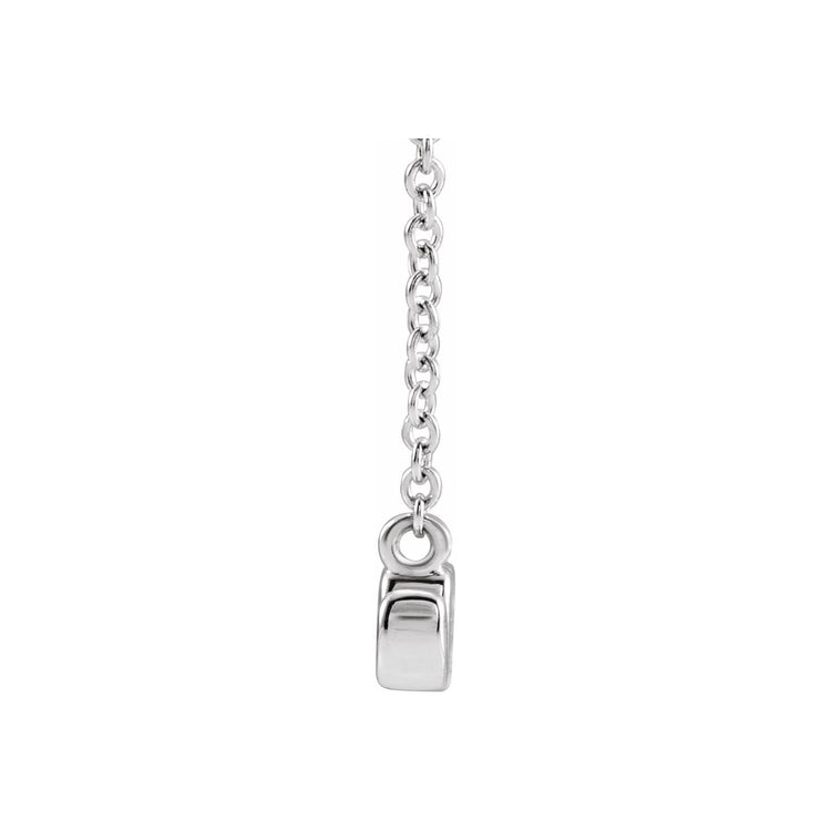 Petite Script Mom Necklace