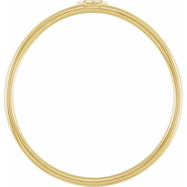 Gold Stackable Star Ring