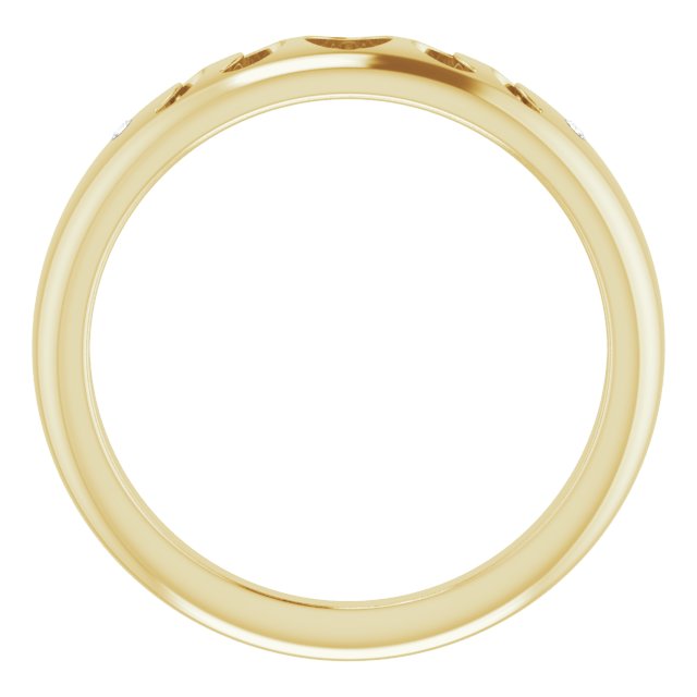 Diamond Moon Phase Ring