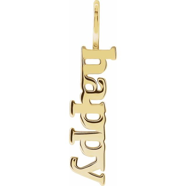 Happy Charm Pendant