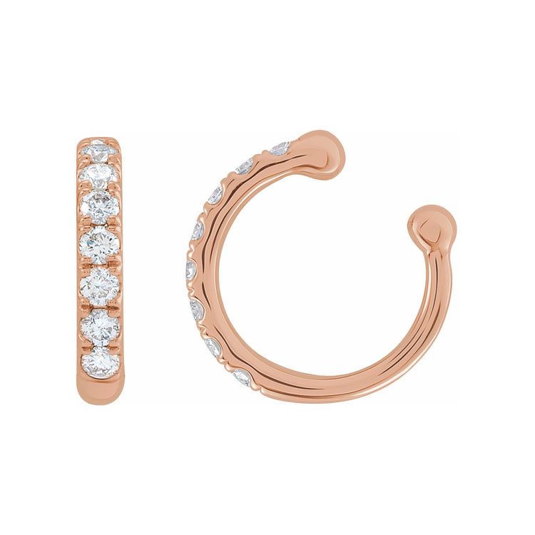 Diamond Gold Ear Cuff