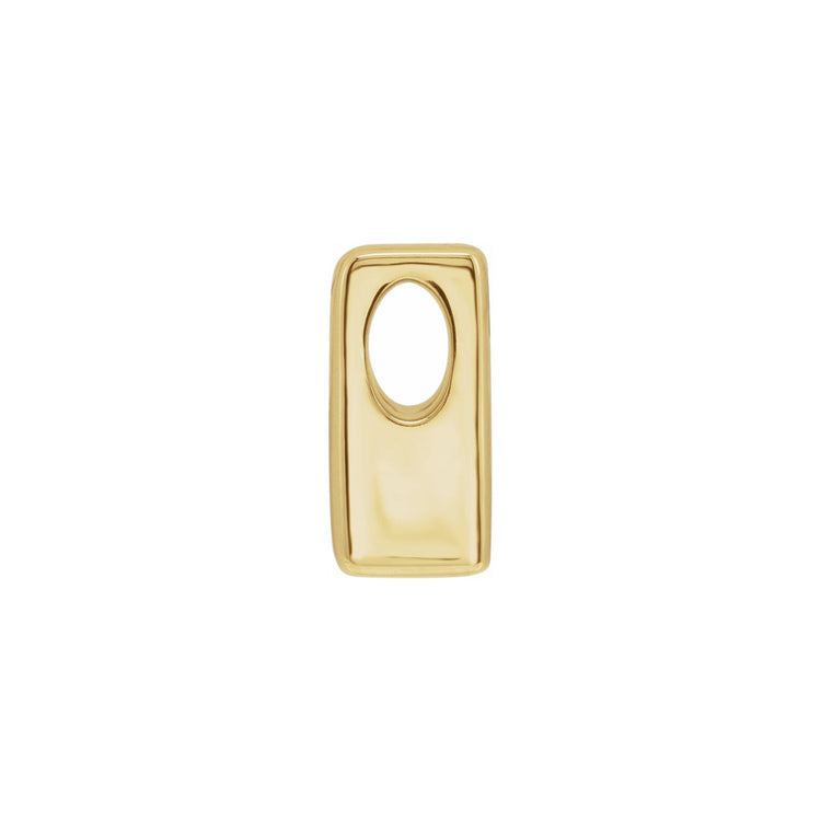 MAMA - Block Initial A Slide Pendant