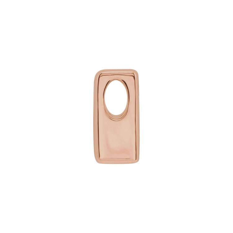 MAMA - Block Initial A Slide Pendant