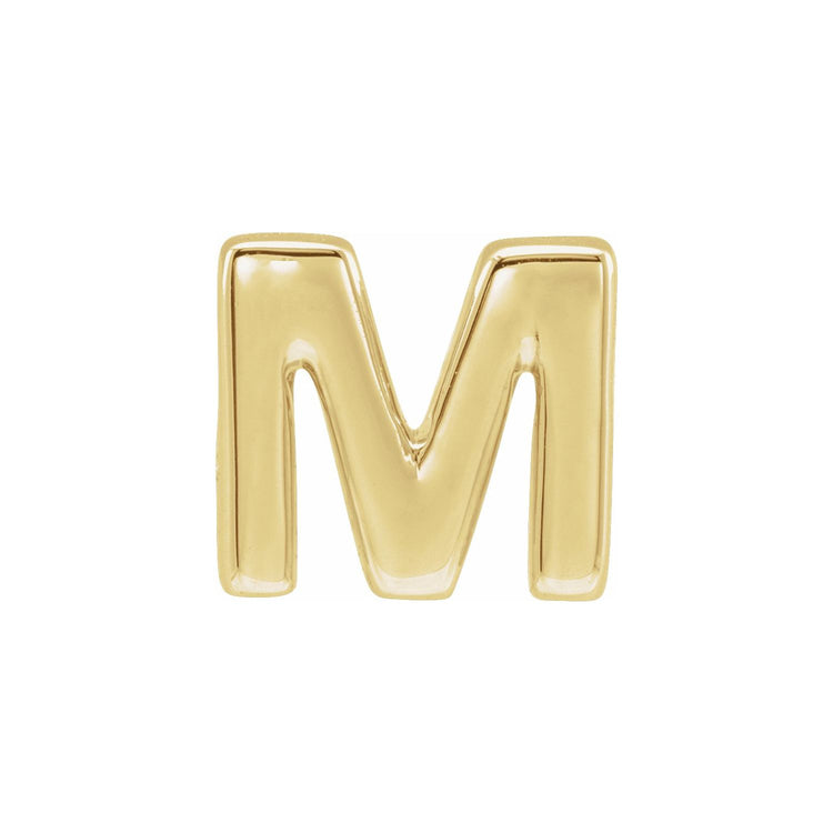 MAMA: Block Initial M Slide Pendant