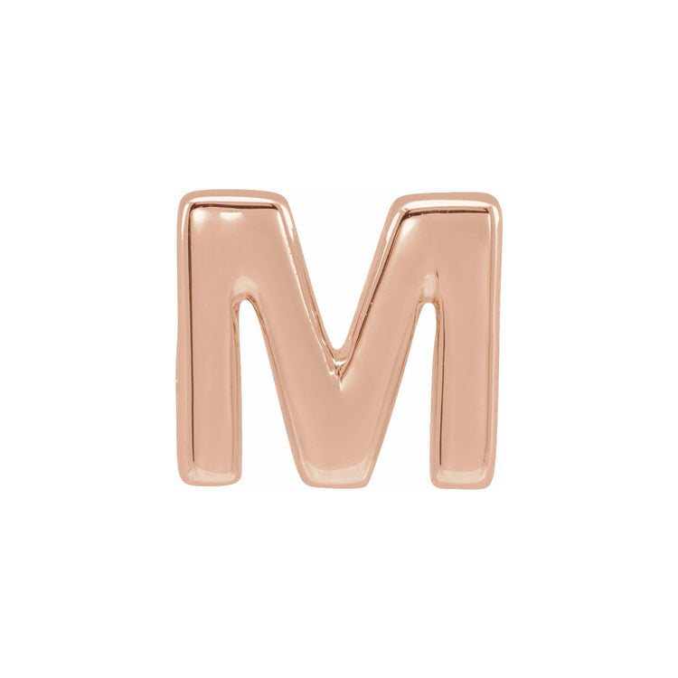 MAMA: Block Initial M Slide Pendant
