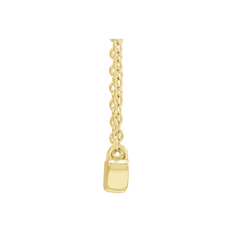 Petite Script Nana Necklace