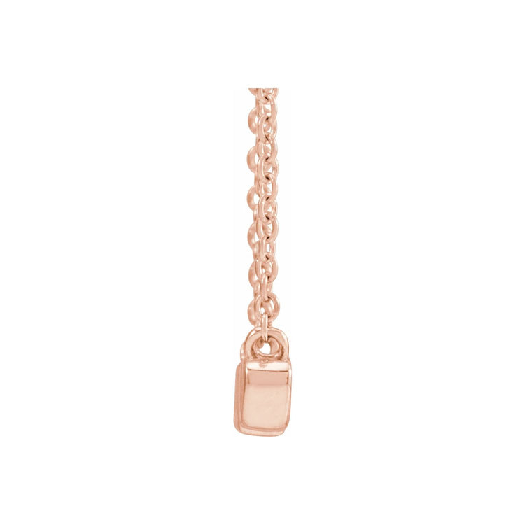 Petite Script Nana Necklace