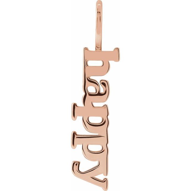 Happy Charm Pendant