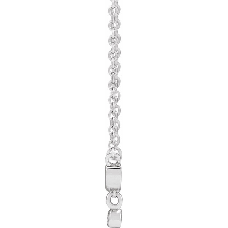 Natural Diamond Petite Mama Necklace