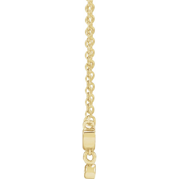 Natural Diamond Petite Mama Necklace
