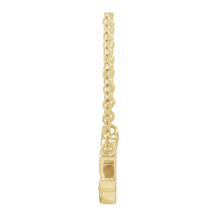 Petite Script Nanny Necklace