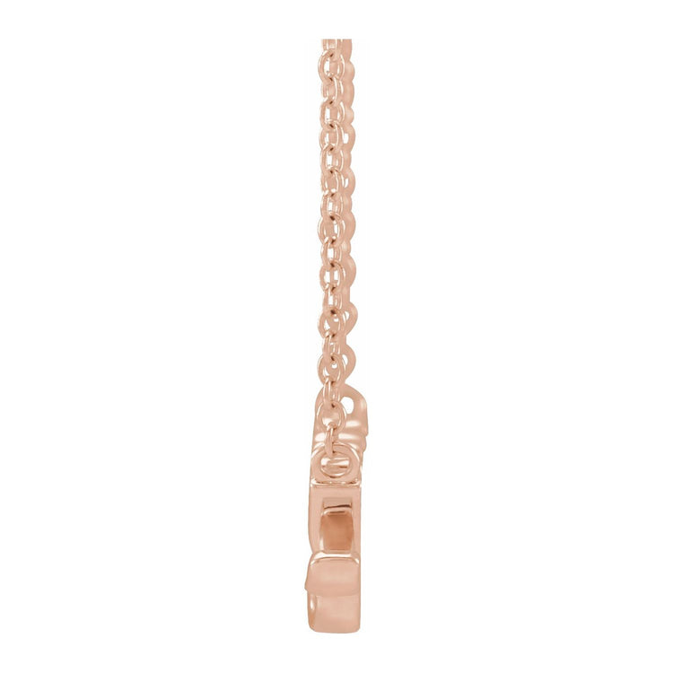 Petite Script Nanny Necklace