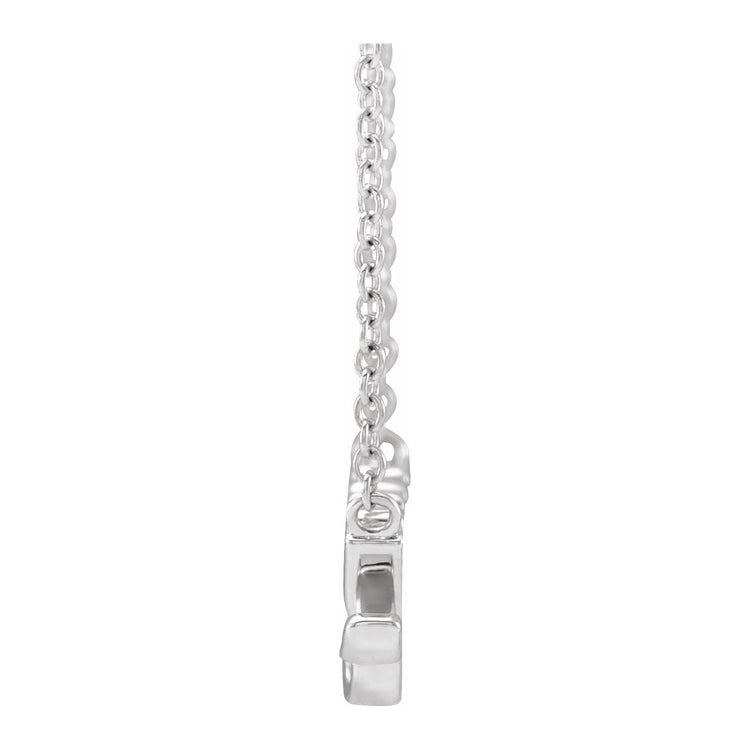 Petite Script Nanny Necklace