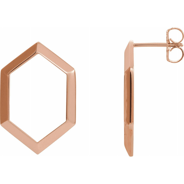 Geometric Drop Earrings