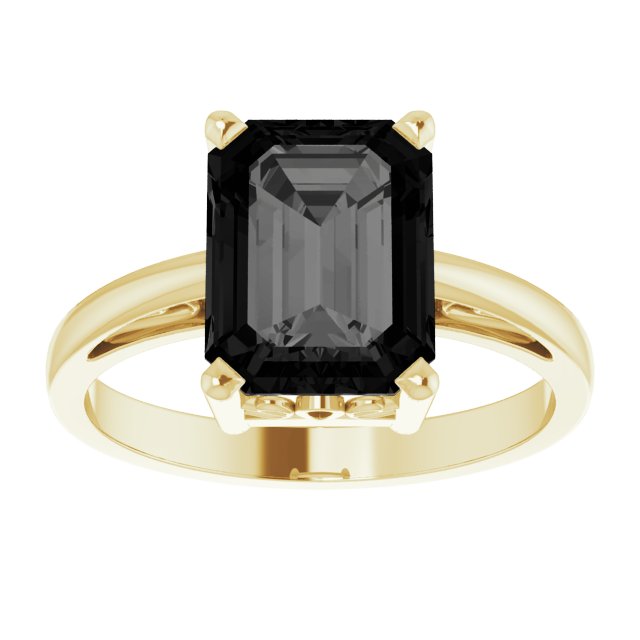 Classic Onyx Cocktail Ring