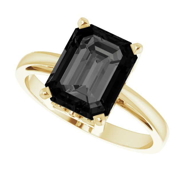 Classic Onyx Cocktail Ring