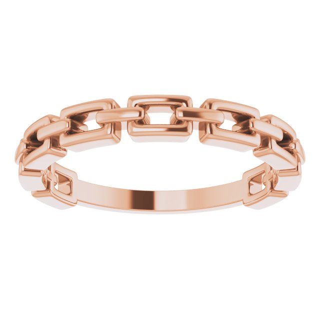 Gold Chain Link Ring