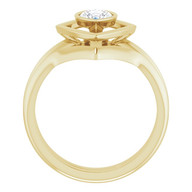 Marquise Statement Engagement Ring