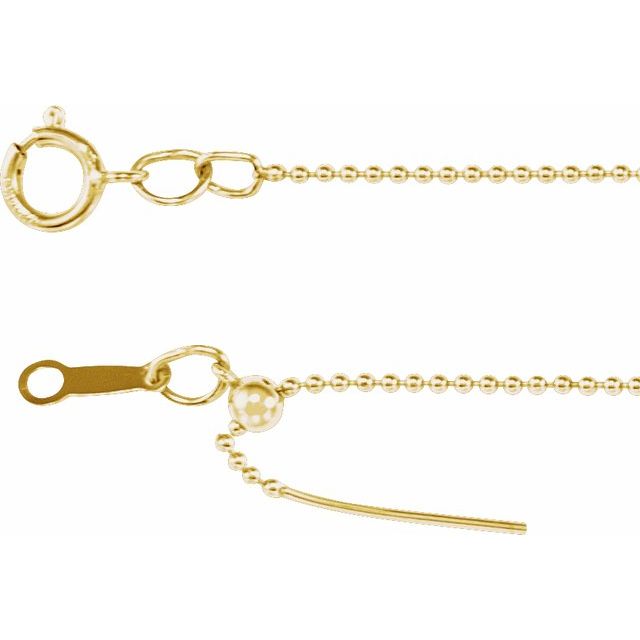 Adjustable Threader Bead Chain Bracelet